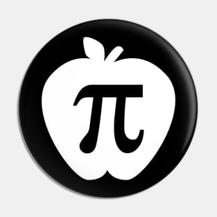 Apple pi -classic nerd riddle Pin