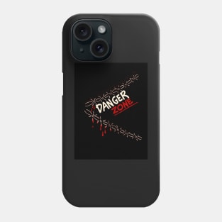 Danger zone Spiked t shirt Phone Case