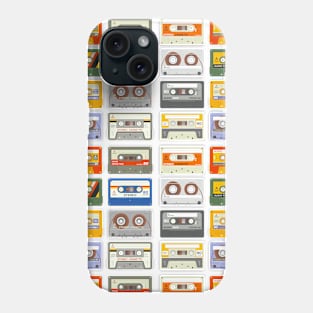 Retro Mix Tape - 80's and 90's retro cassette tape Phone Case