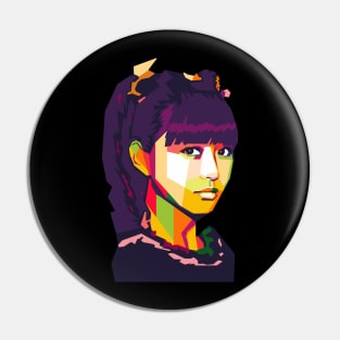 metal baby moa Pin