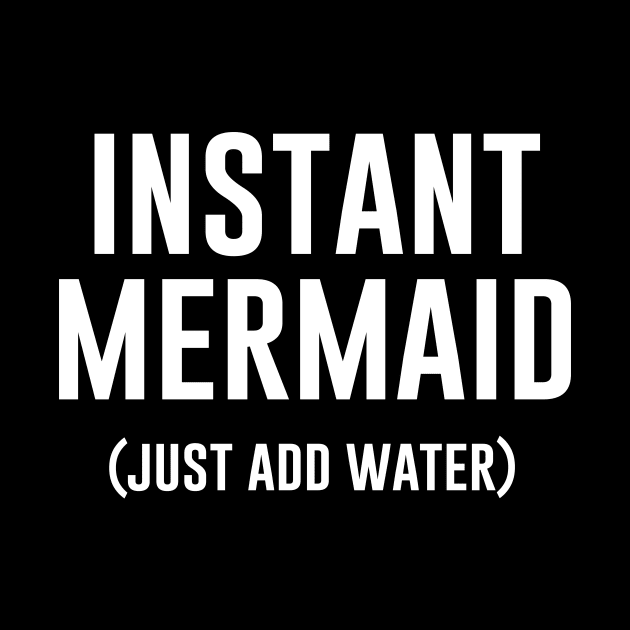 Instant Mermaid Just Add Water by sewwani