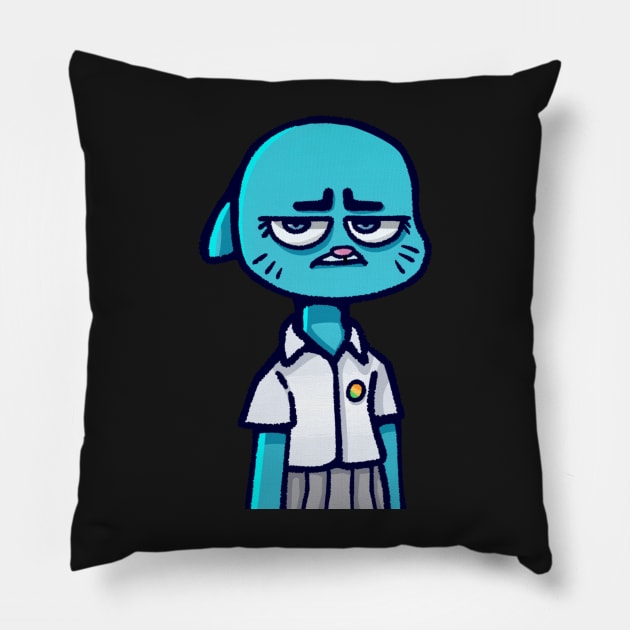 Nicole Watterson Pillow by blue1983