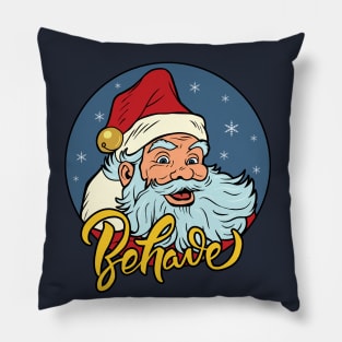 Pop Art Santa Pillow