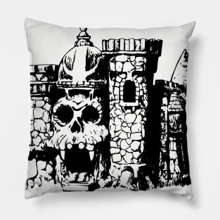 Fortress Lineart Pillow