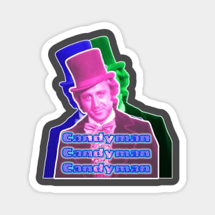 Candyman Wonkaman Candyman Magnet