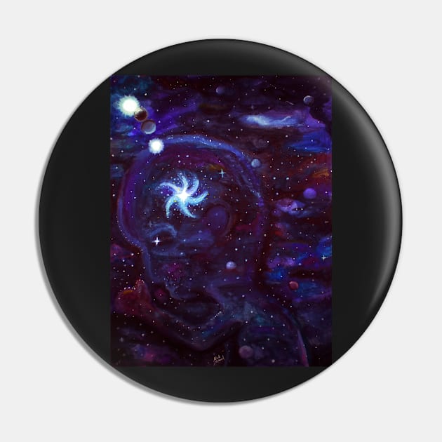 Infant Universe Pin by littleluckylink