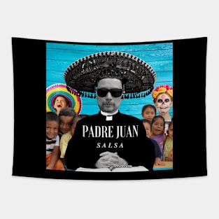 Padre Juan - Salsa for the Children Tapestry