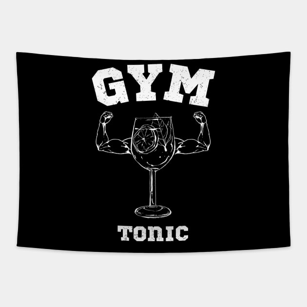 Gym Tonic Tapestry by Bruno Pires