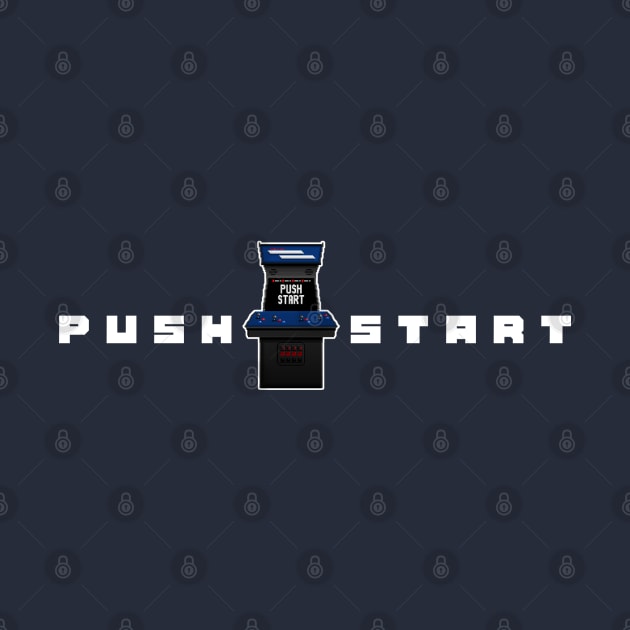 Push Start Logo Shirt by rokrjon