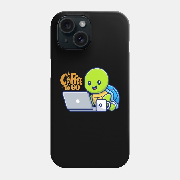 I always need Coffee To Go Phone Case by Artist usha