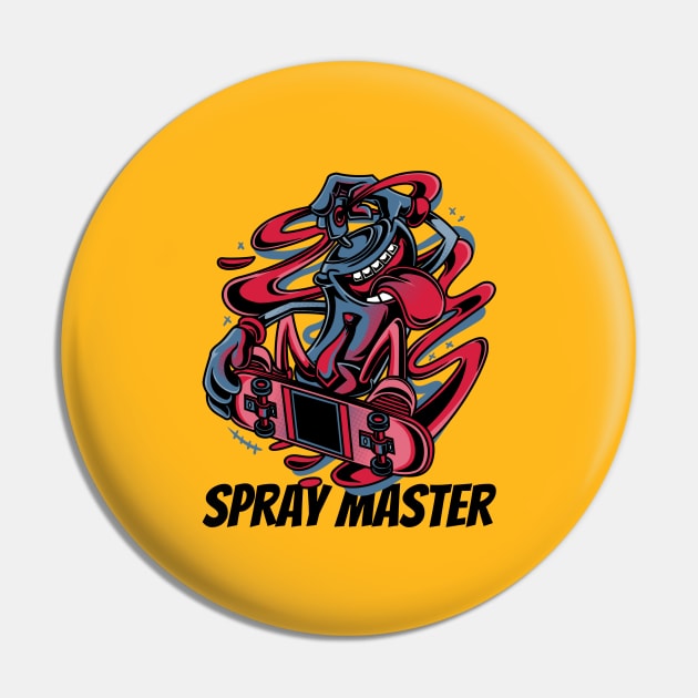 Spray Master Pin by soondoock