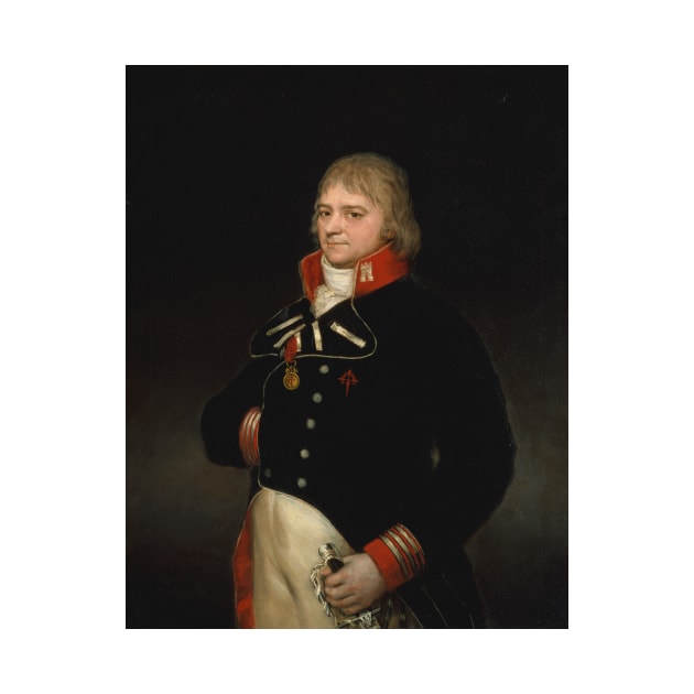 Ignacio Garcini y Queralt (1752–1825), Brigadier of Engineers by Francisco Goya by Classic Art Stall