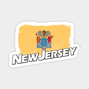 New Jersey flag Magnet