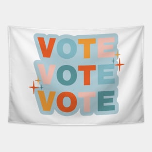 Vote Vote Vote Tapestry