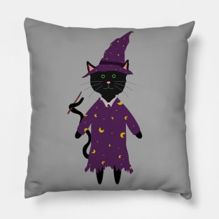 Salem The Wizardly Cat Pillow