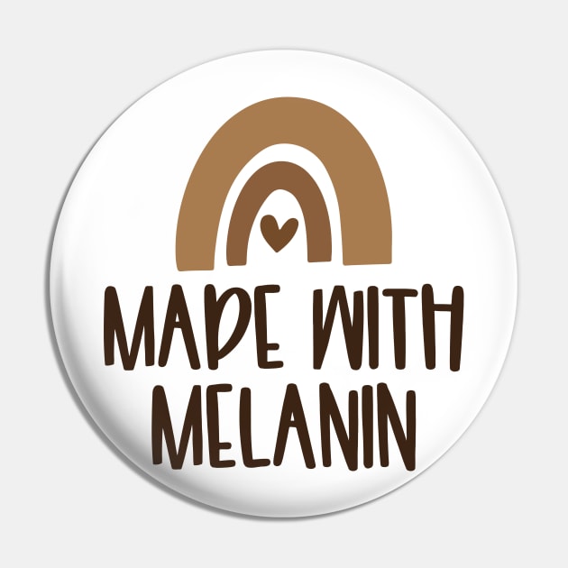 Made With Melanin Pin by CatsCrew