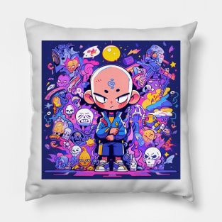 Mystical Doodle Meditator Pillow