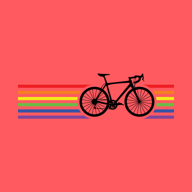 LGBT Pride Cycling by rainbowfoxdesigns