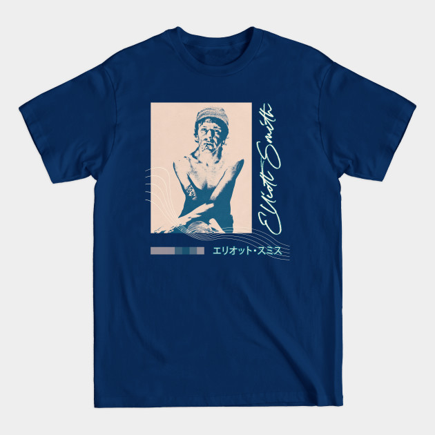 Discover Elliott Smith / Aesthetic Fan Art Design - Elliott Smith - T-Shirt