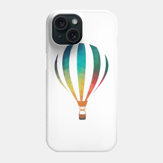 Rainbow balloon Phone Case by AdiDsgn