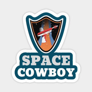 Space Cowboy Magnet