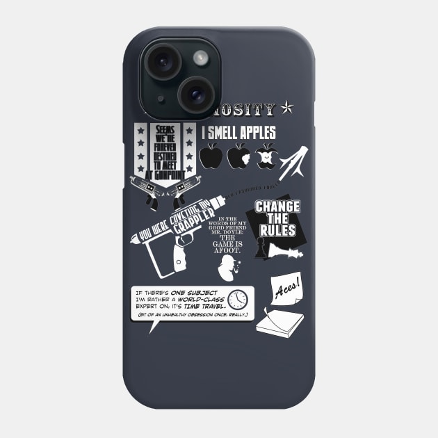 H.G. Wells Witticisms Phone Case by comickergirl
