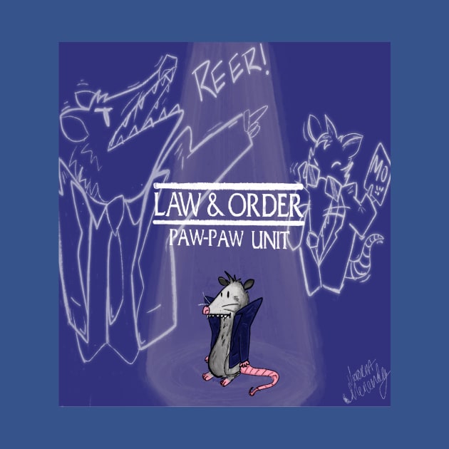 Law & Order: Paw-Paw Unit by Menendez Art