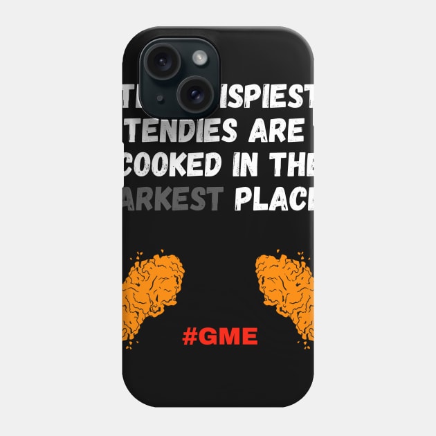 Crispiest Tendies Phone Case by Recruiting Hell