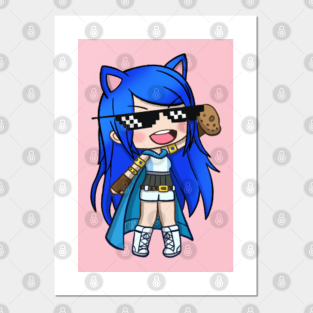 Itsfunneh Posters And Art Prints Teepublic - roblox funnehcake adopt me pets