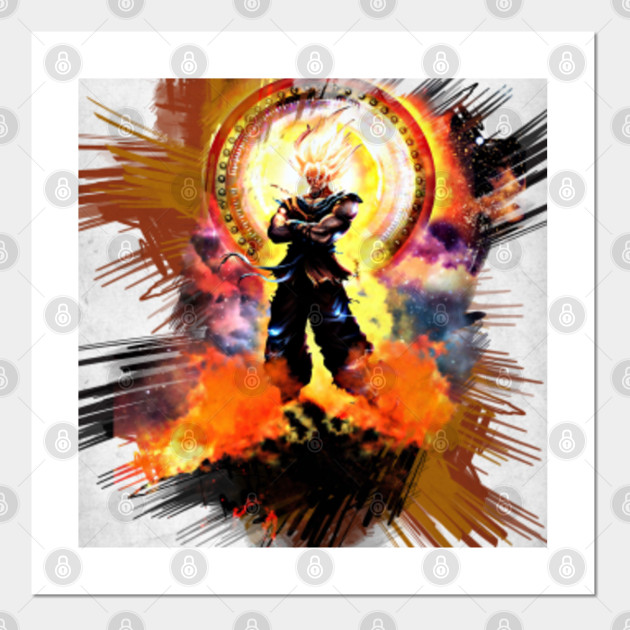 Goku Color Goku Super Saiyan Dragon Balls Posters And Art