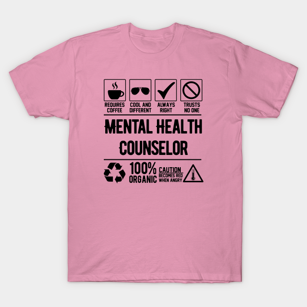 Discover Mental Health Counselor Job (black) - Mental Health Counselor - T-Shirt