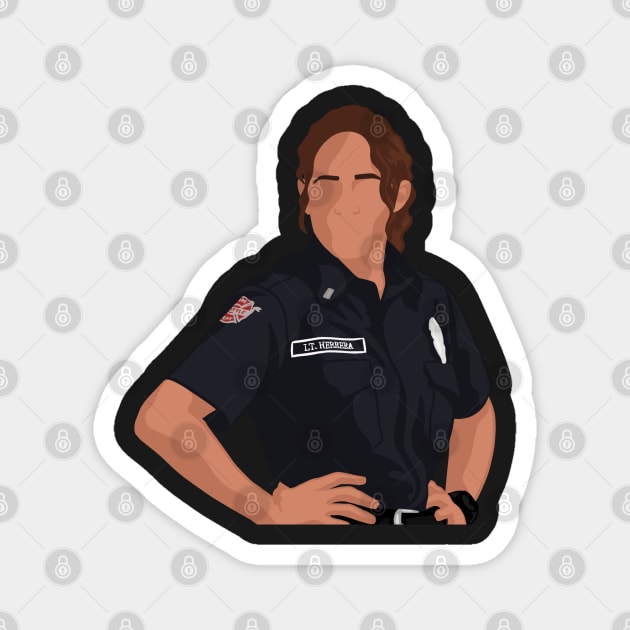 Andy Herrera | Station 19 Magnet by icantdrawfaces