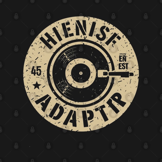 45 Record Adapter (Distressed) by Aldrvnd