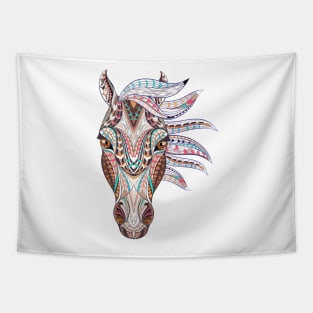 Horses Head Colorful Design Nice Abstract Horses Heads for any Horse Lover. Tapestry