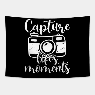 Capture Life's Moments Photography Tapestry