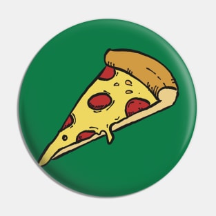 Yummy Pepperoni Pizza Slice Pin