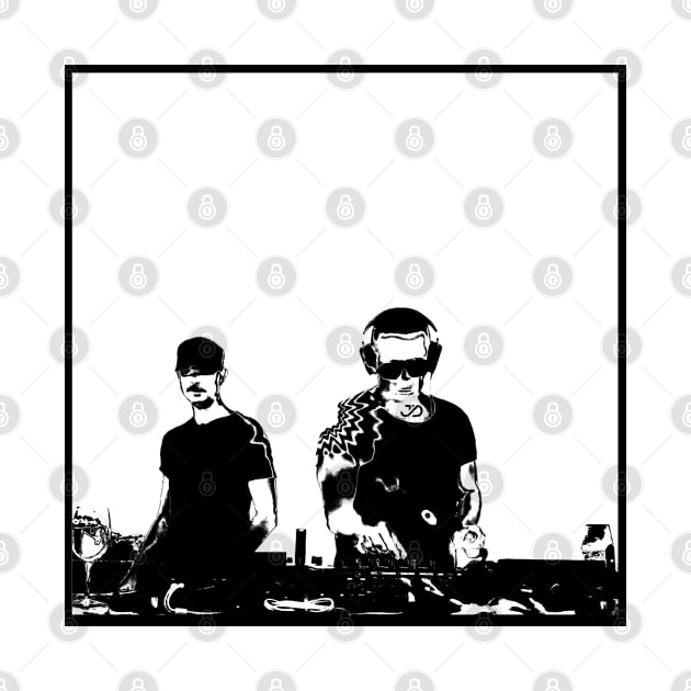 Couple portrait 2 Cosmic Djs by JD by BN18 