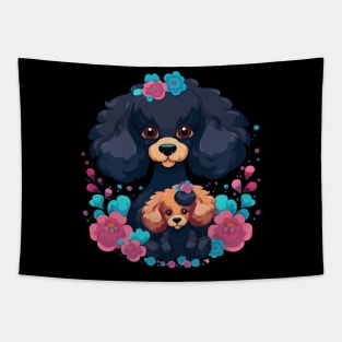 Poodle Mothers Day Tapestry