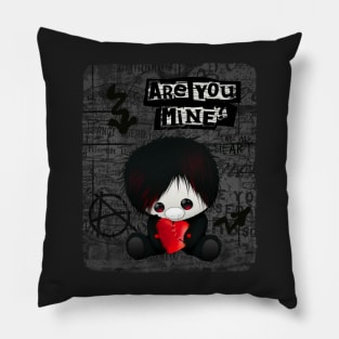 Are You Mine? Emo Punk and a Broken Heart Pillow