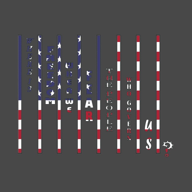 Where is Freedom? (U.S. Flag) by Affiliate_carbon_toe_prints