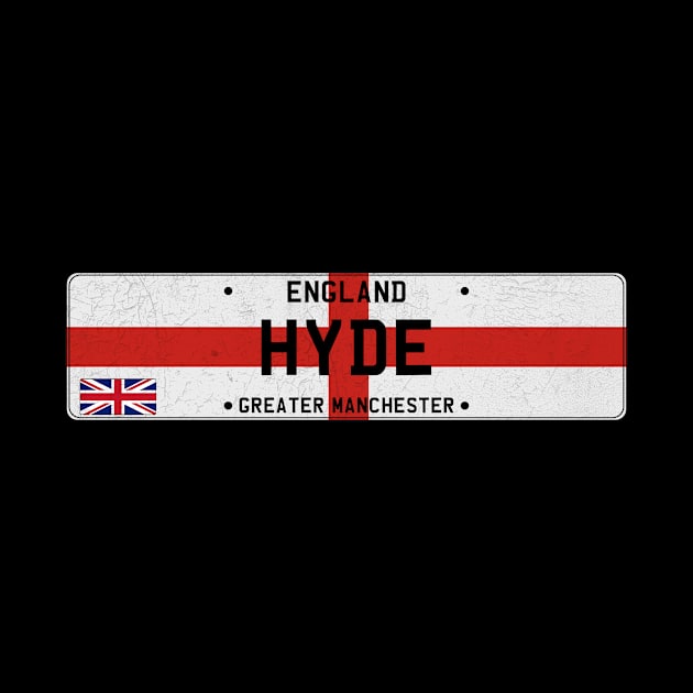 Hyde Greater Manchester England by LocationTees