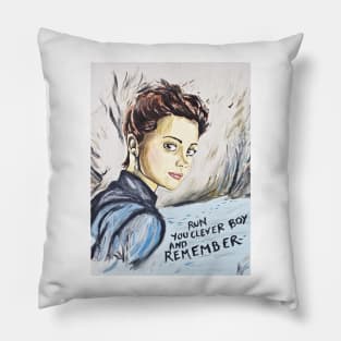 The Impossible Girl Pillow