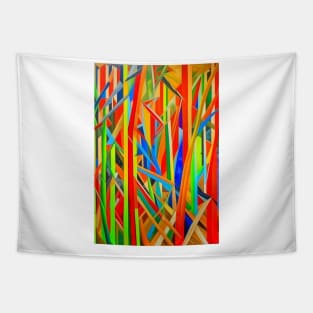 Stoic Beauty: Captivating Bamboo Artwork Tapestry