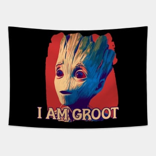 I am GROOT Tapestry