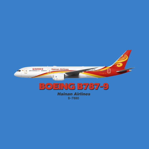 Boeing B787-9 - Hainan Airlines by TheArtofFlying