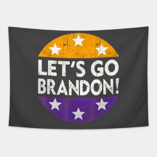 lets go brandon Tapestry