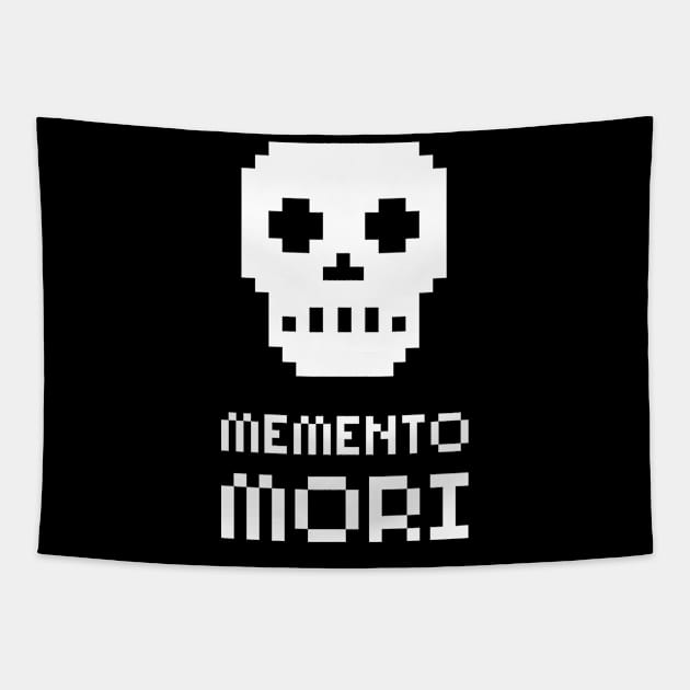 Memento Mori - Stoic Stoicism Tapestry by MeatMan