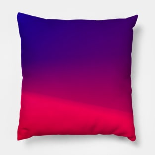 red blue gradient Pillow