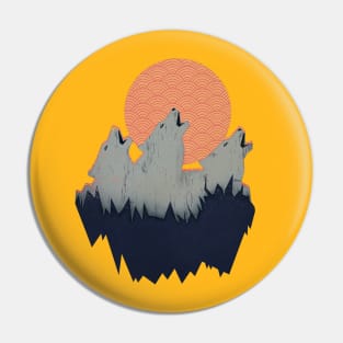 Howling Moon Pin