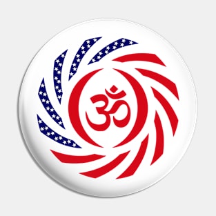 Hindu American Multinational Patriot Flag Series 1.0 Pin